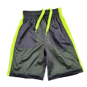 MTA Sport Boys Swim Trunks Black & Neon Yellow size XS  JH1126